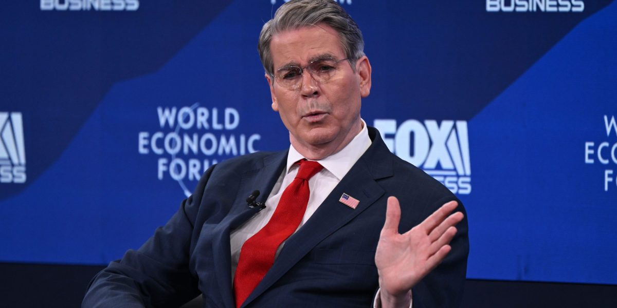 Scott Bessent insists he's 'not concerned at all' about investors Selling America