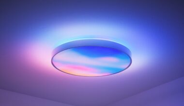 Govee's New Smart Ceiling Light Gives You AI Art to Look Up To