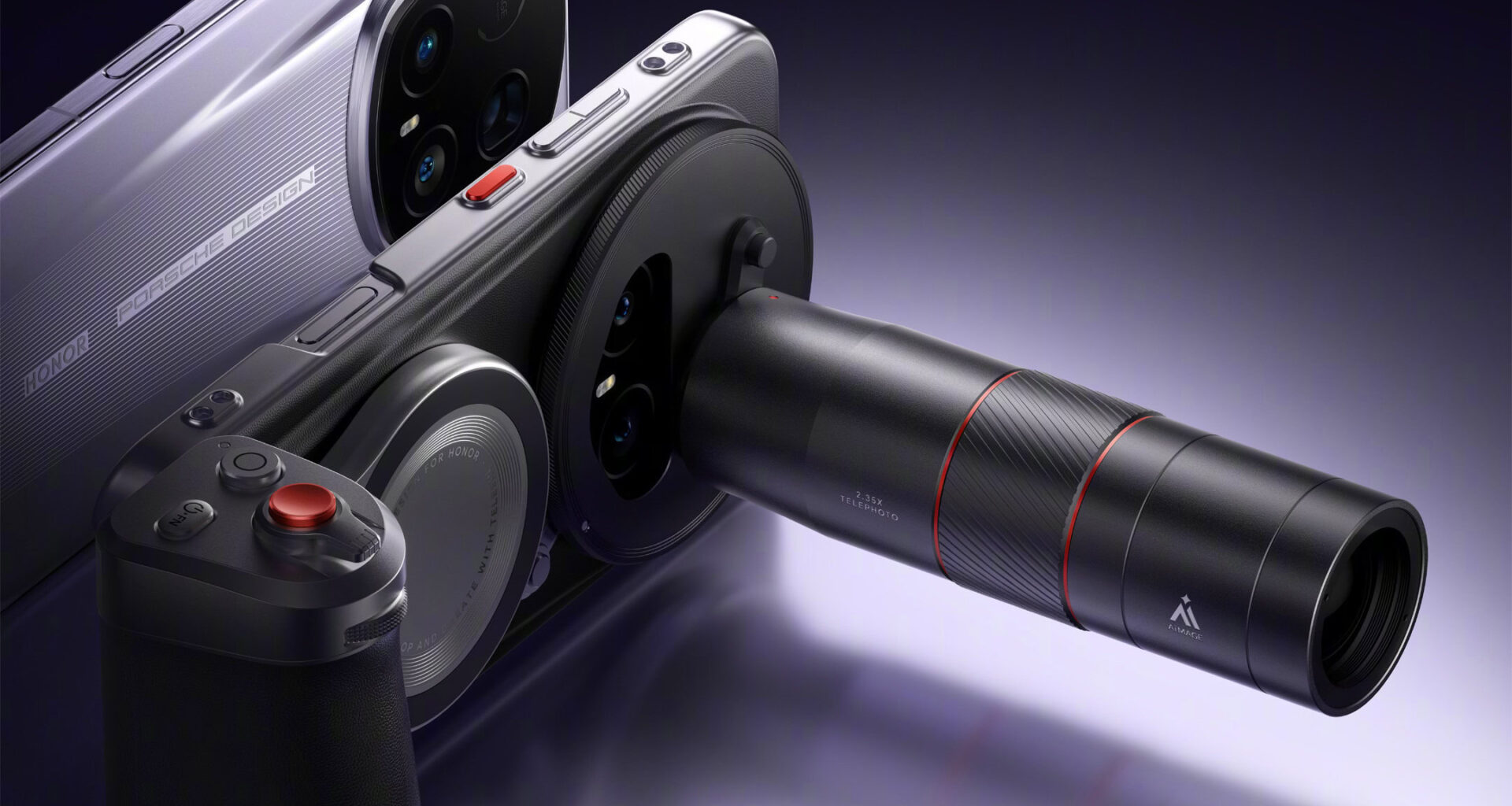 HONOR Magic 8 RSR Porsche Design external lens