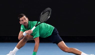 Australian Open: Centurion Novak Djokovic romps to Melbourne win as Iga Swiatek, Coco Gauff move on