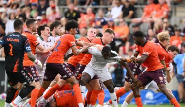 Ten-man Wellington Phoenix bounce back with 3-0 win over Brisbane Roar in tense match