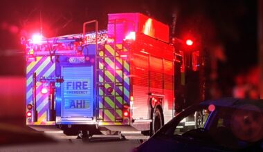 Fire crews busy night across Christchurch after weather damage