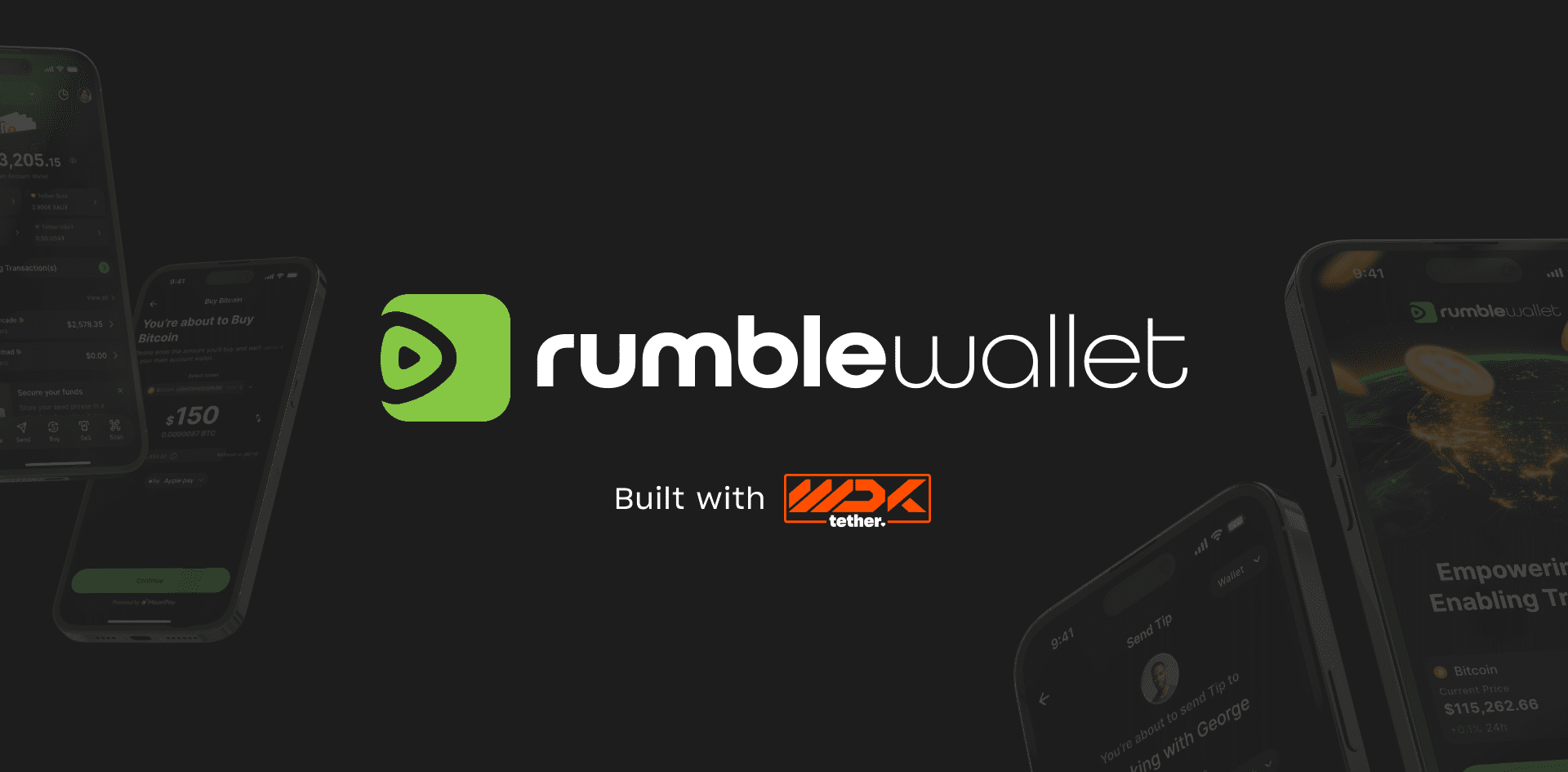 Tether and Rumble Launch Rumble Wallet, Bringing Self-Custodial Crypto Payments to Millions of Creators and Users