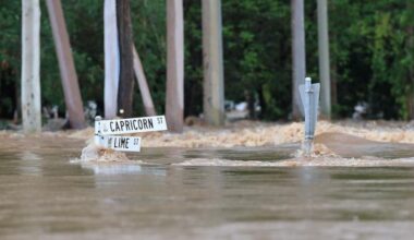 Koji rages through Queensland, Clermont receives record-breaking rain