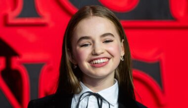 Nell Fisher’s school friends are unimpressed she stars in Stranger Things