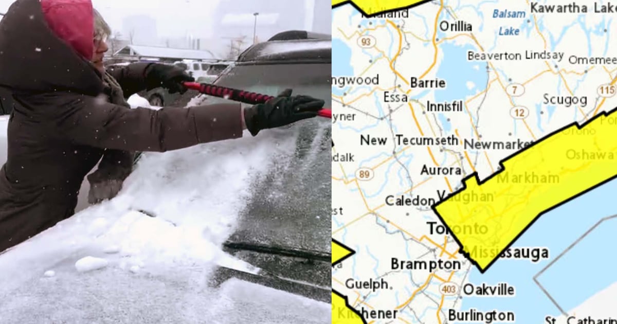 Alberta Clipper arrives in GTA