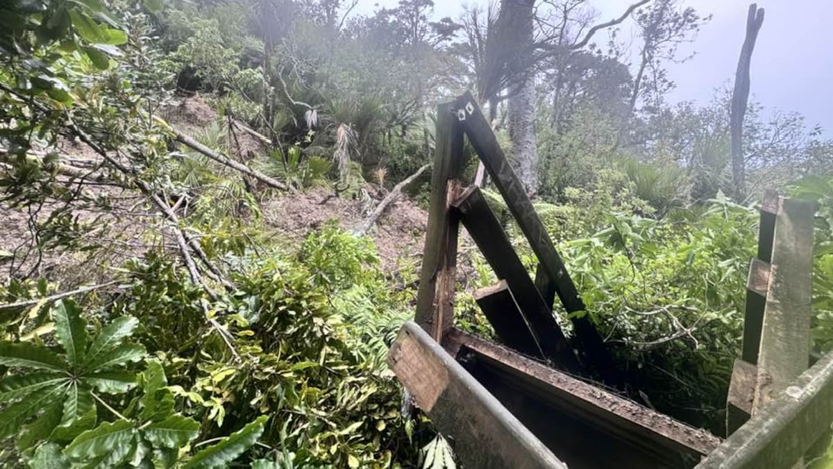 Mt Manaia among Northland’s green spaces damaged in wild weather