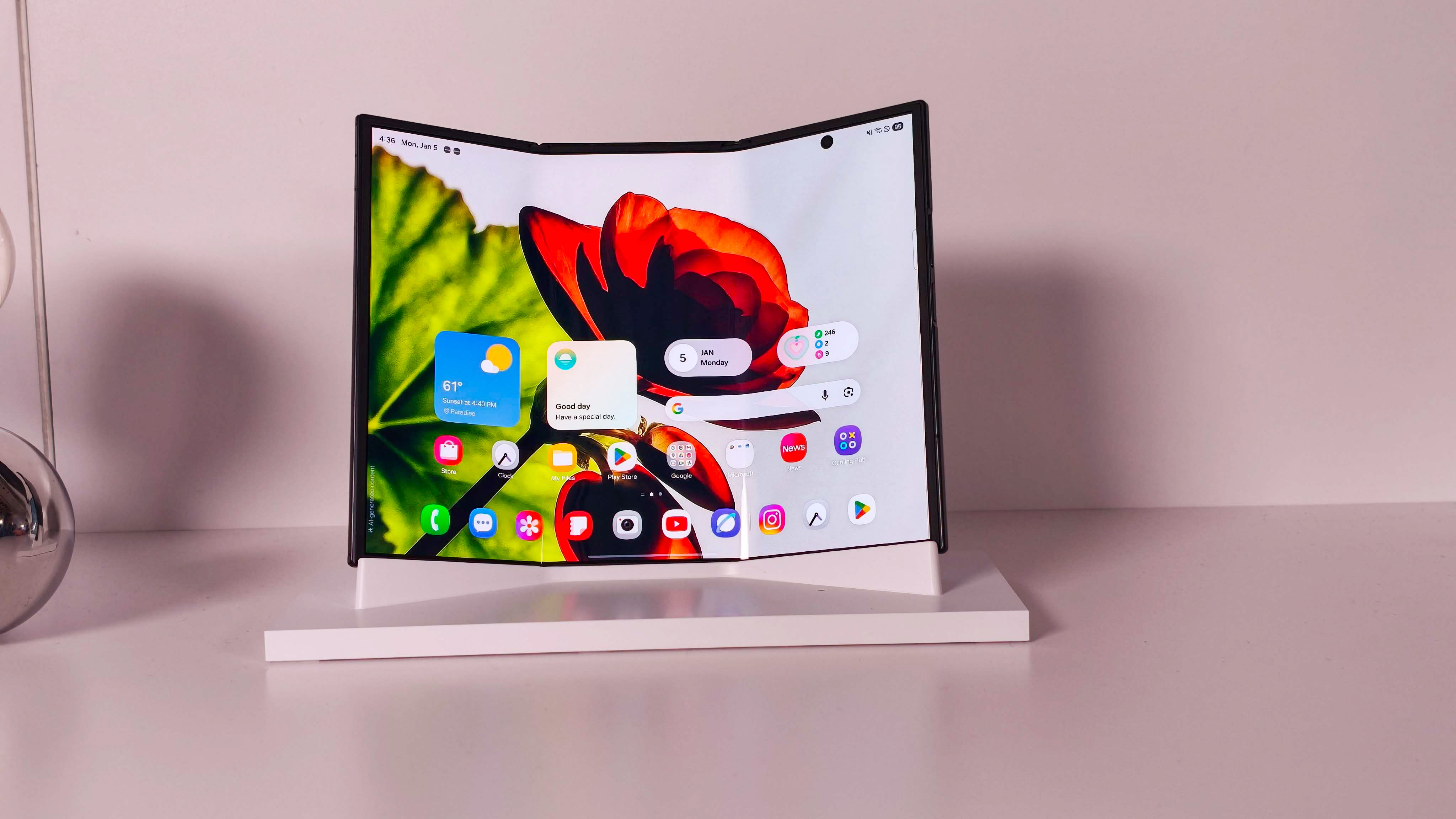 Testing the Samsung Galaxy Z TriFold on Android Central