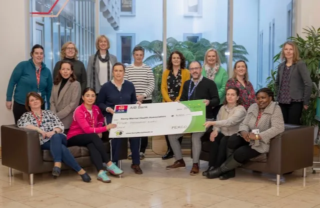 Fexco Staff Present €4,000 To Kerry Mental Health Association