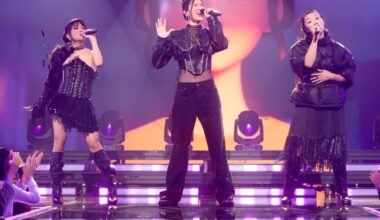 KPop Demon Hunters' Singers Perform 'Golden' at 'Rockin' Eve'