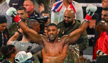 Anthony Joshua speaks on camera for first time since Nigeria crash