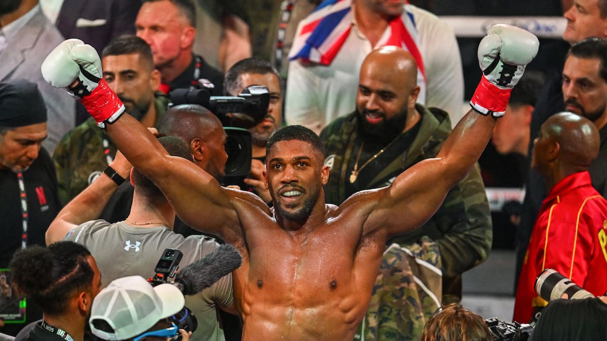 Anthony Joshua speaks on camera for first time since Nigeria crash