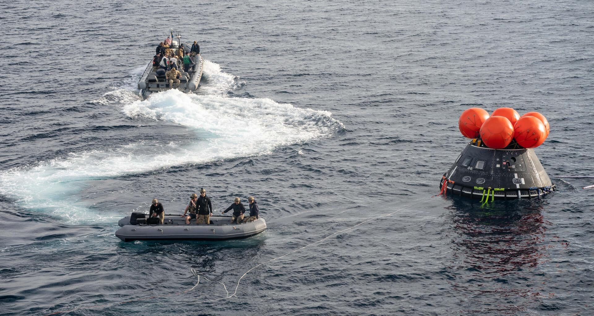 Artemis II Recovery Training - NASA