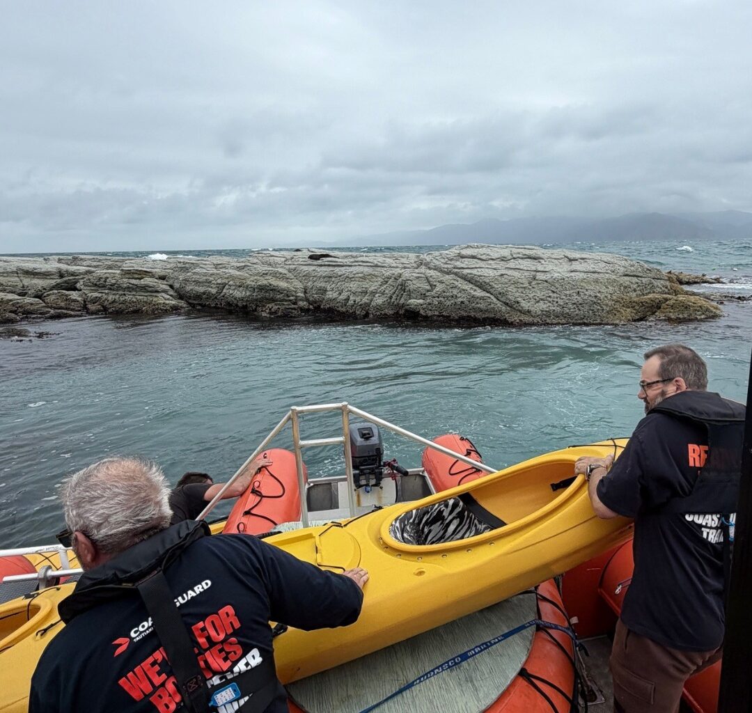 Coastguard Kaikōura rescues nine kayakers as conditions deteriorate
