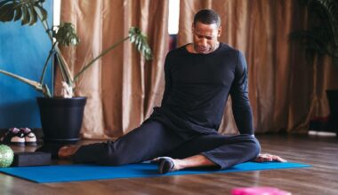 'I have very tight hips, but doing this stretch every day has helped to improve my mobility'