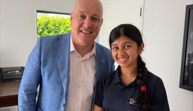 Me, the Prime Minister, and the future of New Zealand