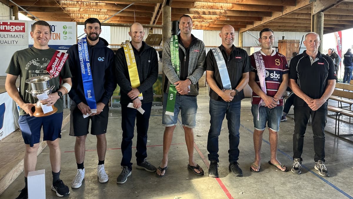 Six shearing and woolhandling events headline big competition weekend