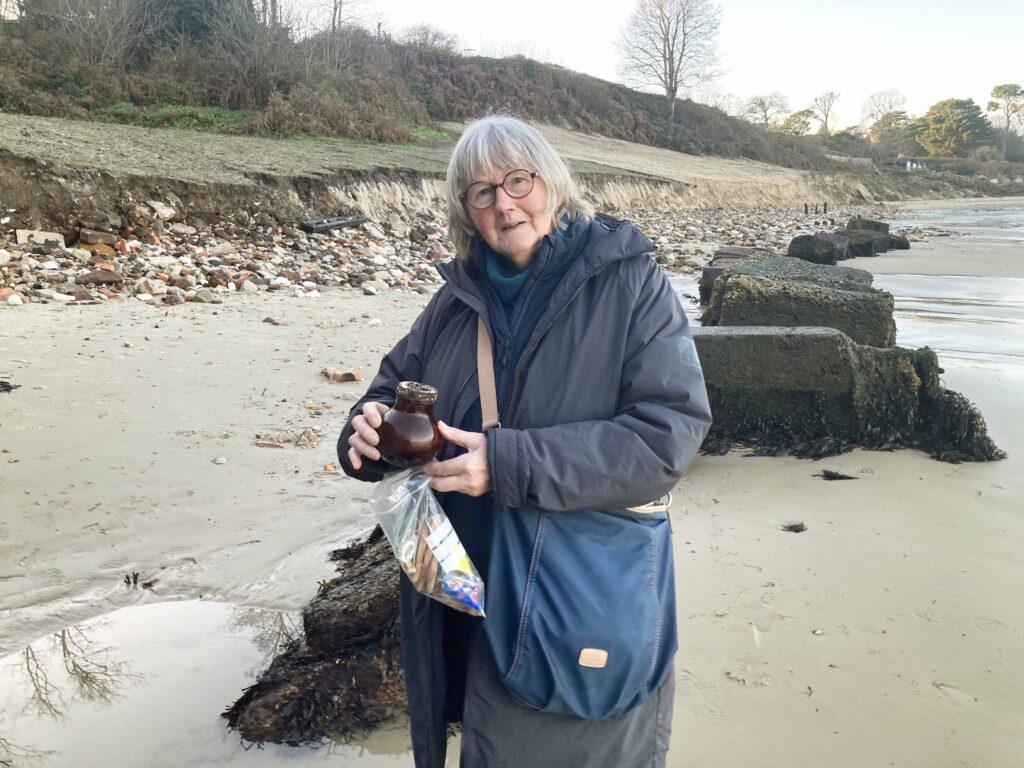 Middle Beach rubbish and history finds Dec 2025