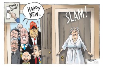 Rod Emmerson’s cartoons: Week of December 29 - January 4