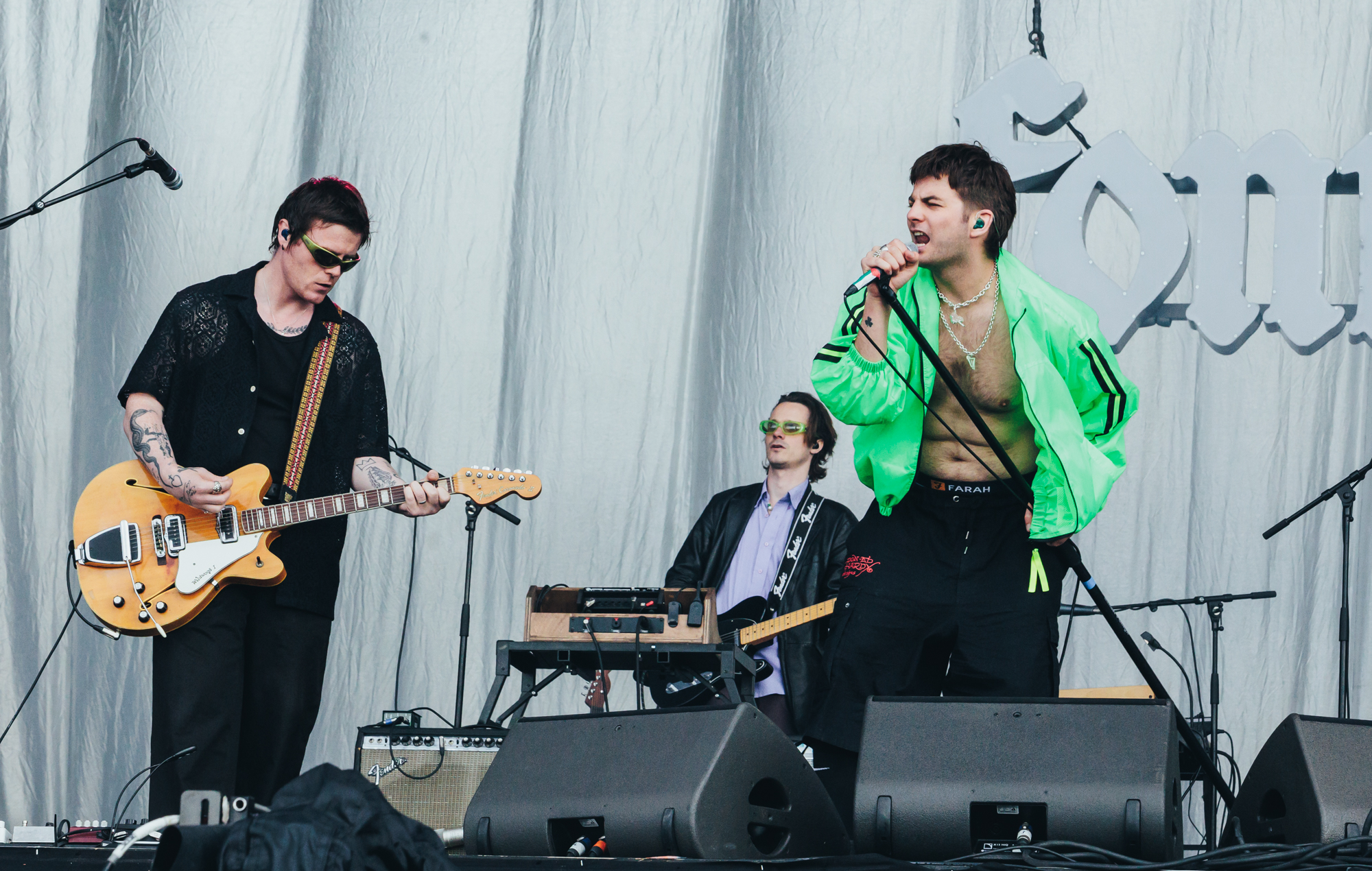 Fontaines D.C. live at Reading 2024, photo by Andy Ford