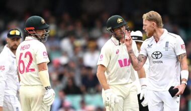Ashes fifth test: Australia resume batting after lunch on day three
