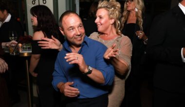 Stephen Graham and wife Hannah Walters show off dance…