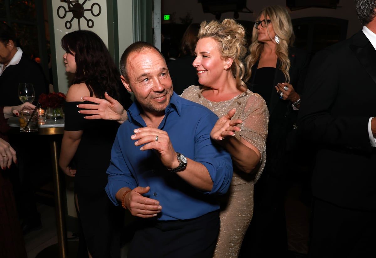 Stephen Graham and wife Hannah Walters show off dance…