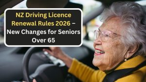 NZ Driving Licence Renewal Rules 2026 – New Changes for Seniors Over 65