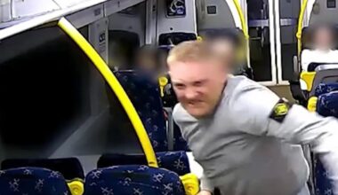 Man who stabbed stranger with smashed bottle on Glasgow train gets 12 years