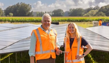 Ruakākā solar to hydrogen farm powers ahead to fuel heavy transport