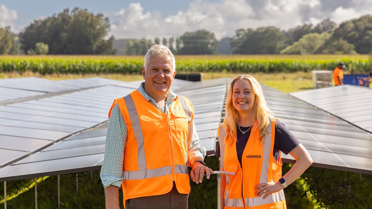 Ruakākā solar to hydrogen farm powers ahead to fuel heavy transport