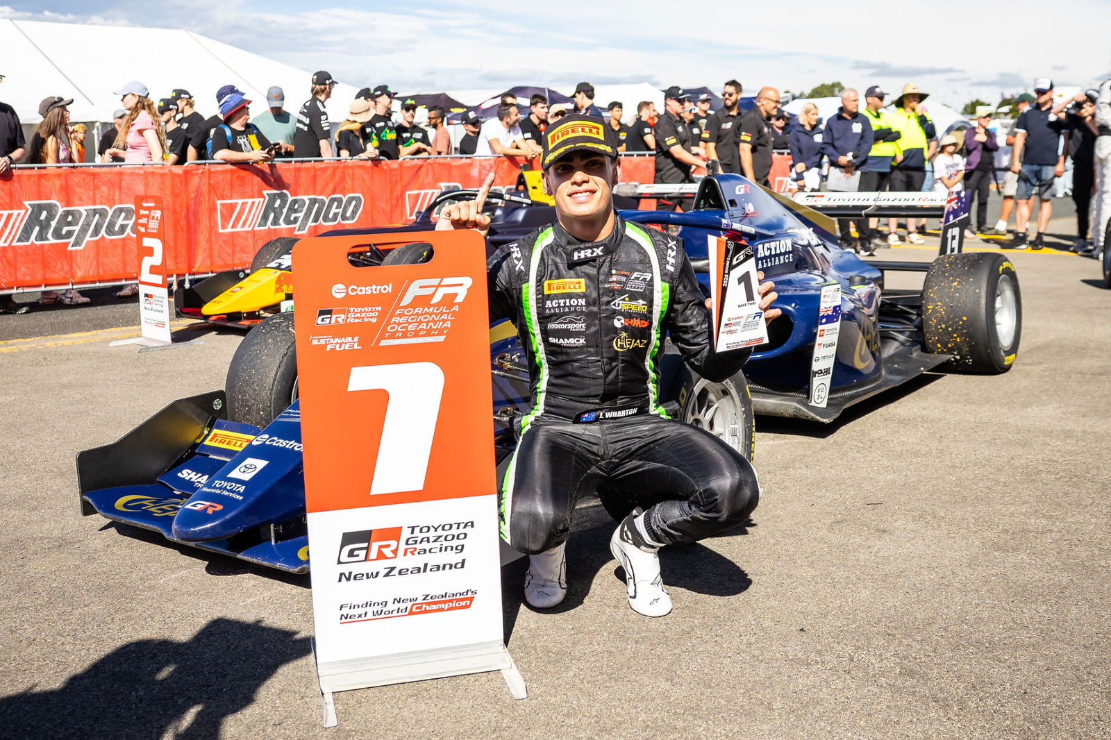 Wharton claims first CTFROT win at Taupo