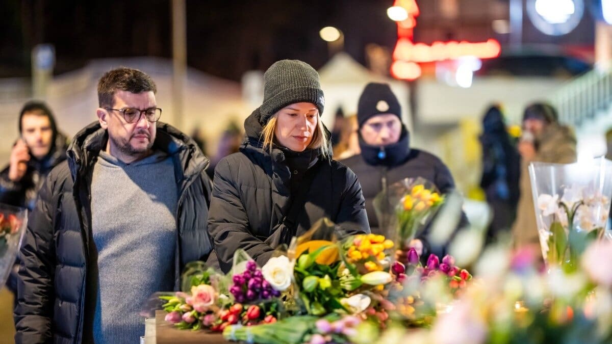 Vigil for Swiss bar fire victims: Tears and stunned silence at Crans-Montana gathering