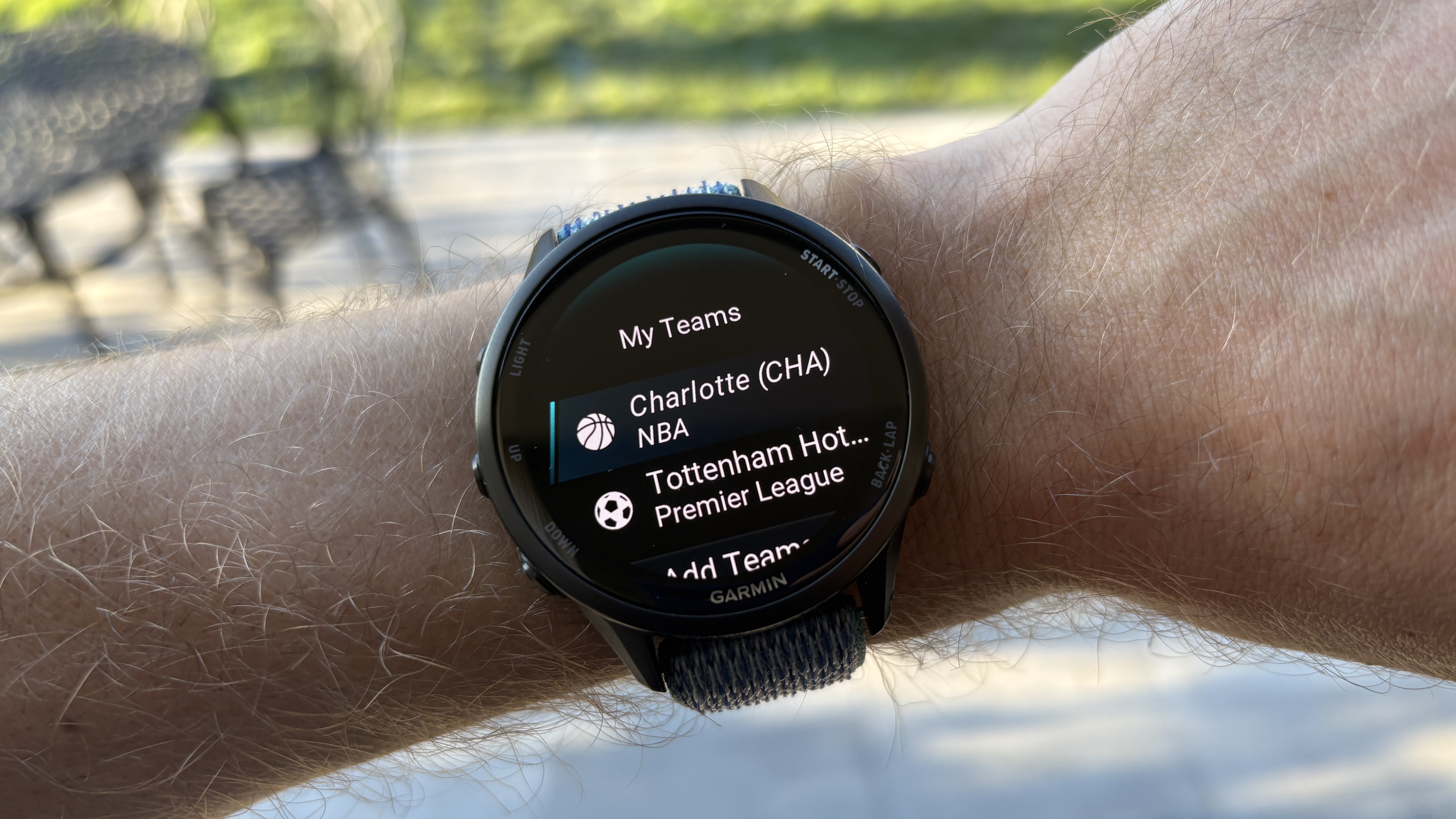 Garmin Forerunner 970 on man's wrist