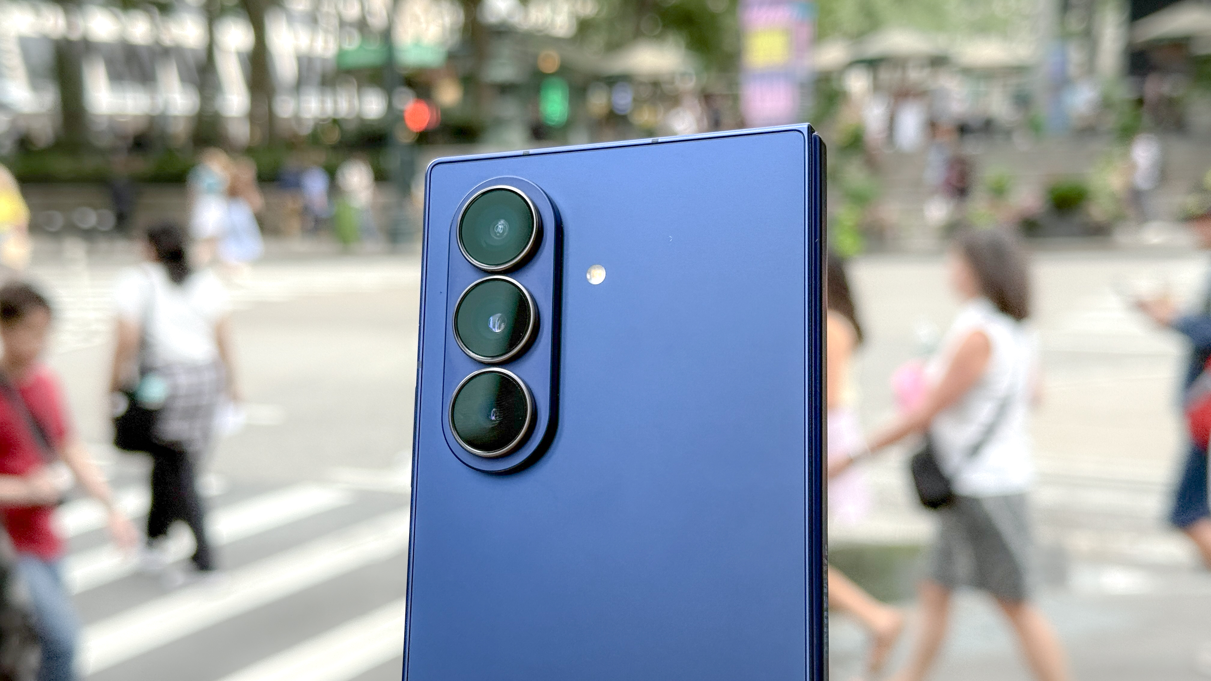 Samsung Galaxy Z Fold 7 shown in hand