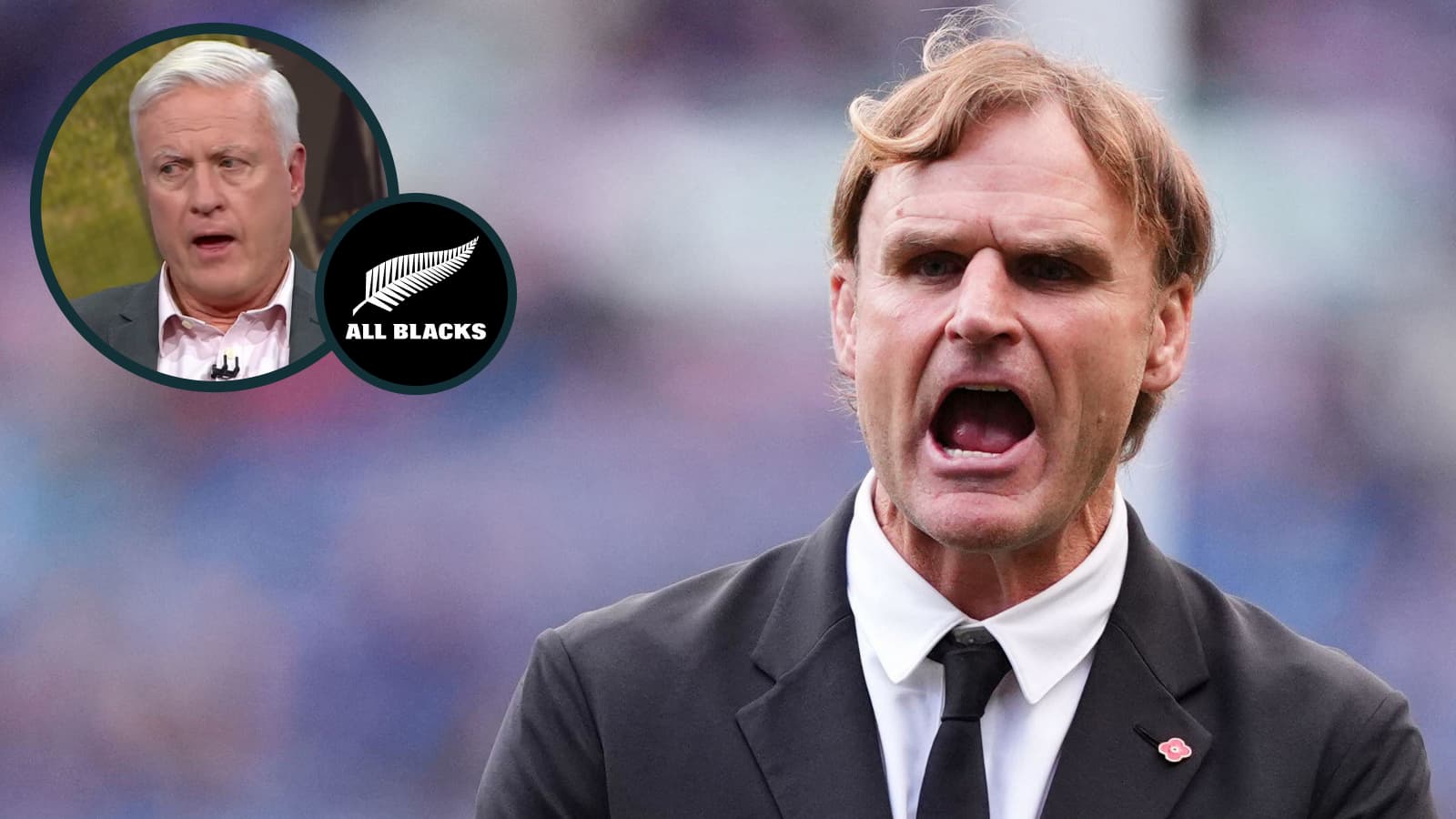 'It's great to see the All Blacks in a mess, isn't it?'