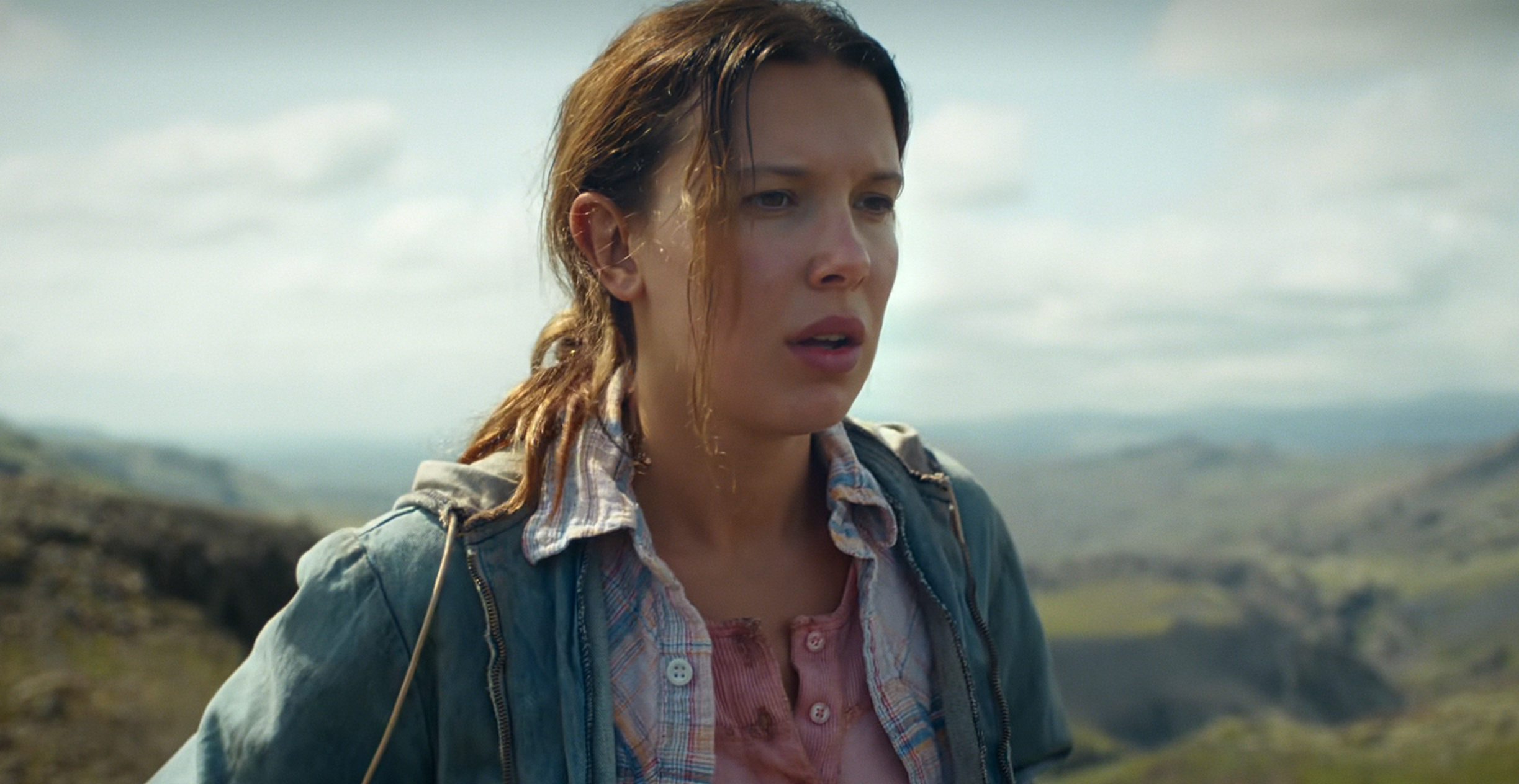 Eleven in the finale of ‘Stranger Things’