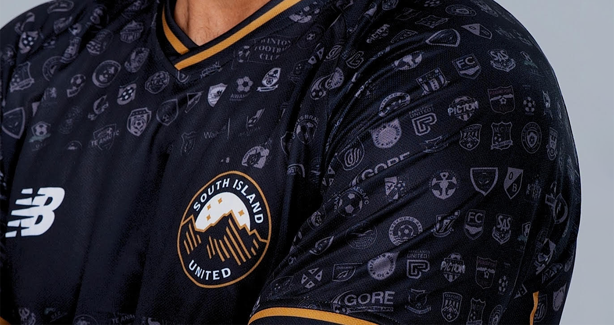 The shirt that carries the hopes of 76 clubs in New Zealand's South Island