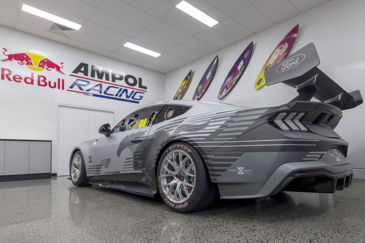 Geelong reveal for first Red Bull Ampol Ford livery