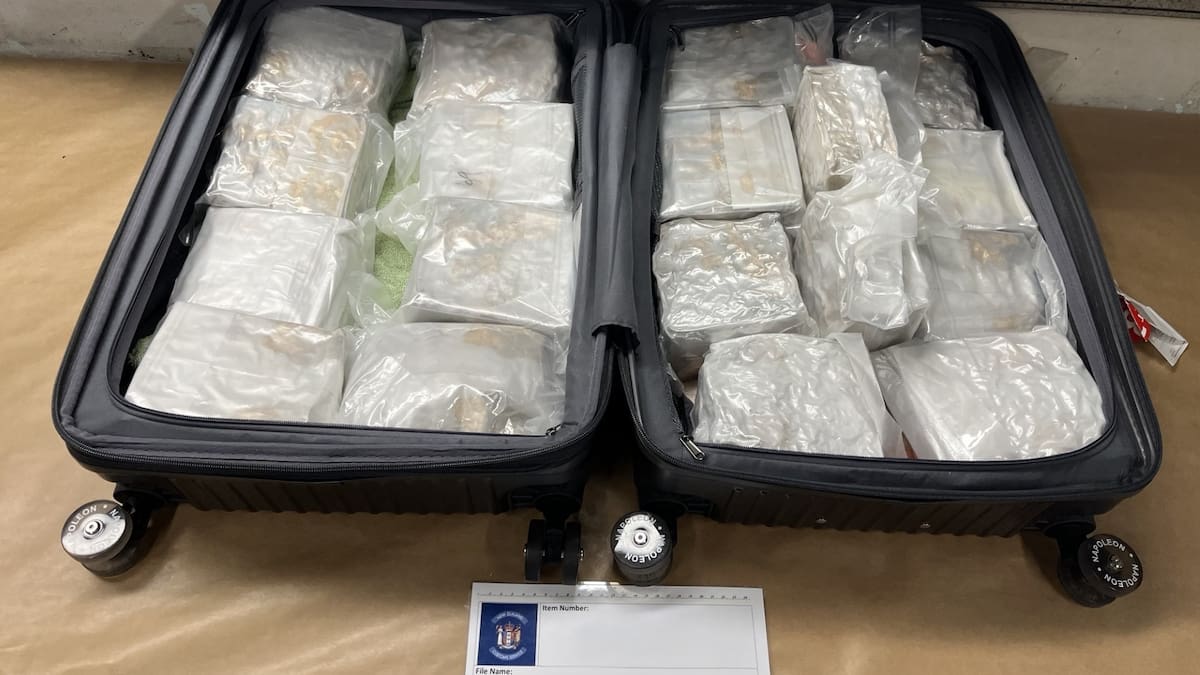 NZ woman accused of smuggling $5.5m of meth in checked luggage at Auckland Airport