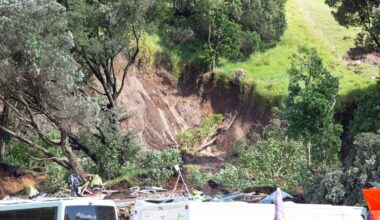 Mount Maunganui campground slip: Fears for missing as voices fall silent