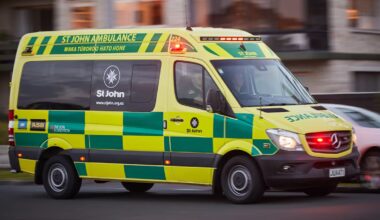 Waipu ambulance crash leaves one person in critical condition