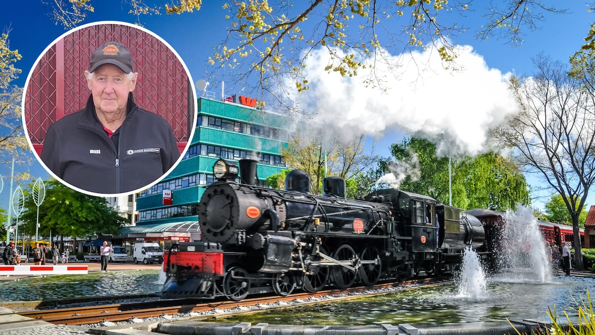 After 30 years, Art Deco Festival stalwart set for his last steam train journey