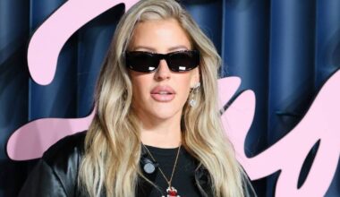 Ellie Goulding Flaunts Baby Bump in Underwear for Nylon Magazine