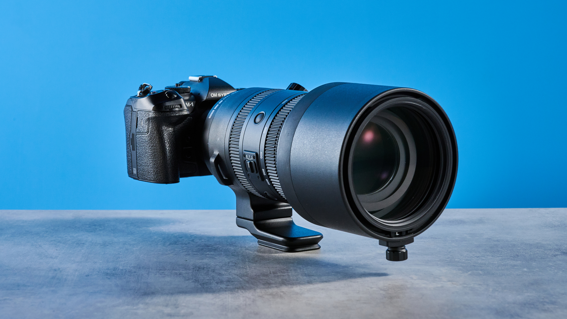 An OM System OM-1 Mark II mirrorless Micro Four Thirds camera