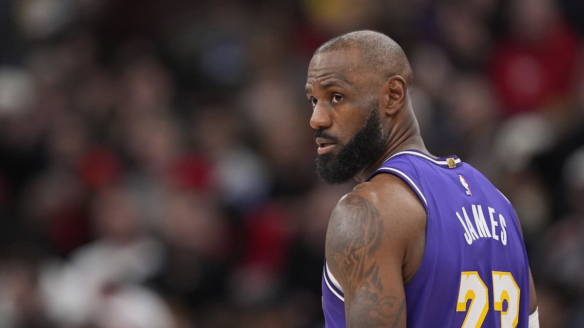 NBA legend LeBron James’ tears stoke retirement talk