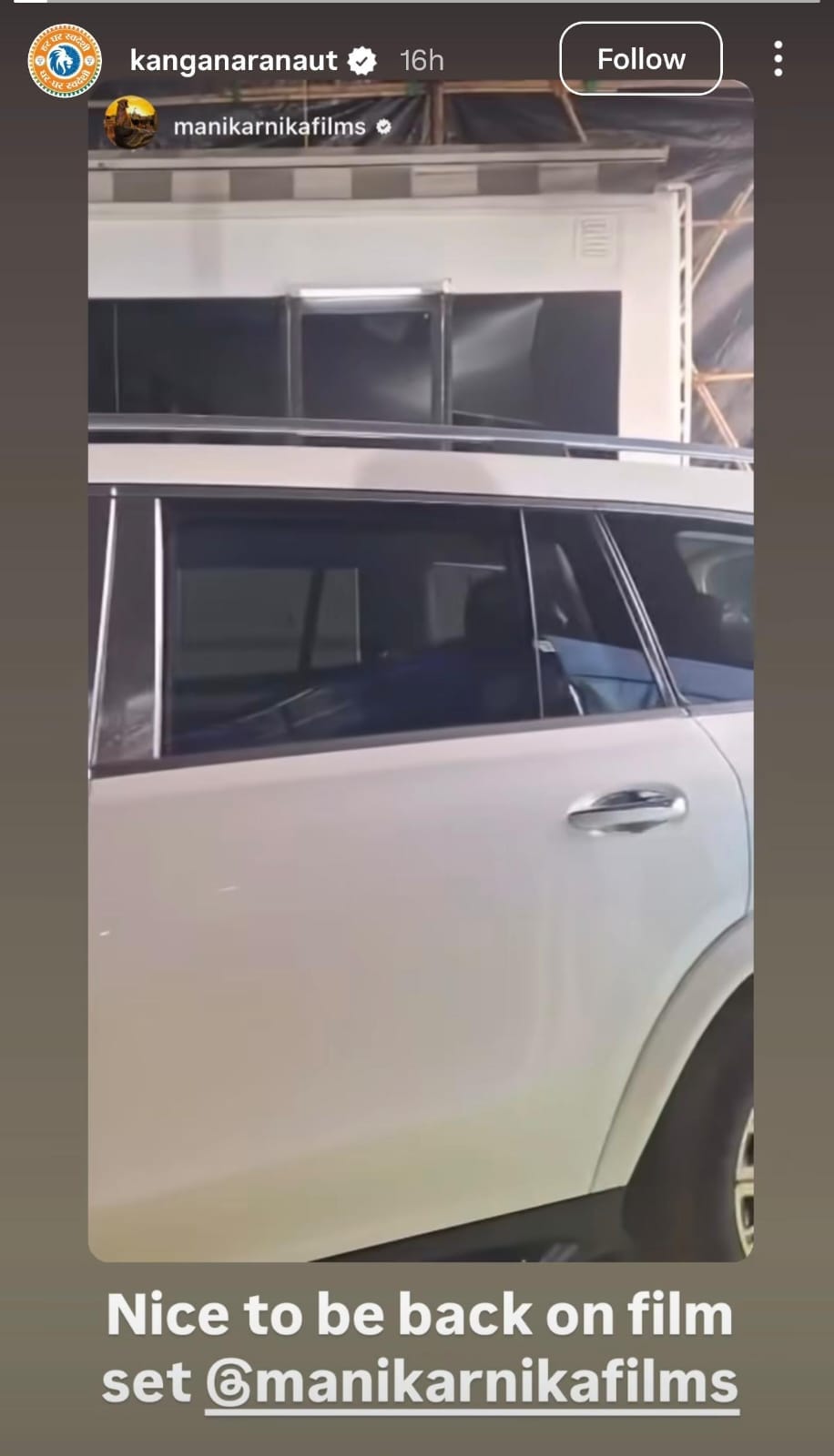 Kangana's Insta Story