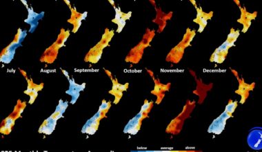 2025 climate summary: Hottest places around New Zealand revealed
