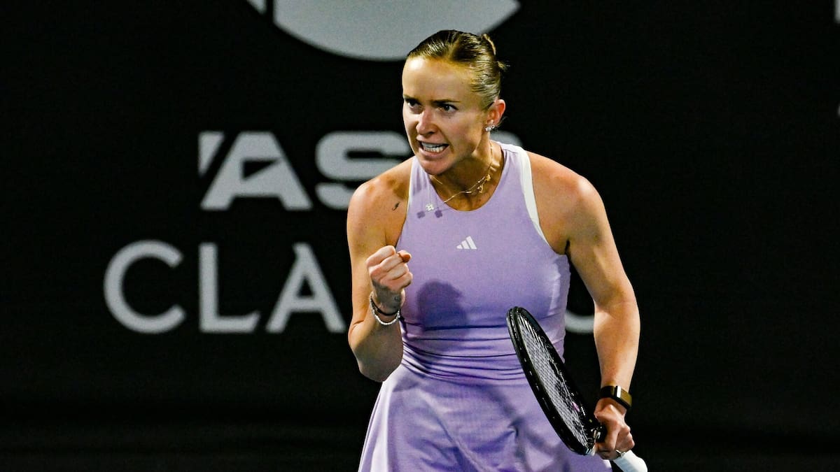 ASB Classic: Elina Svitolina beats Iva Jovic in straight sets to march into Auckland final