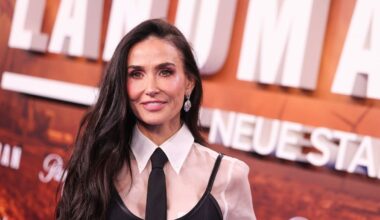 Demi Moore shares red-carpet fashion philosophy and why she embraces risks